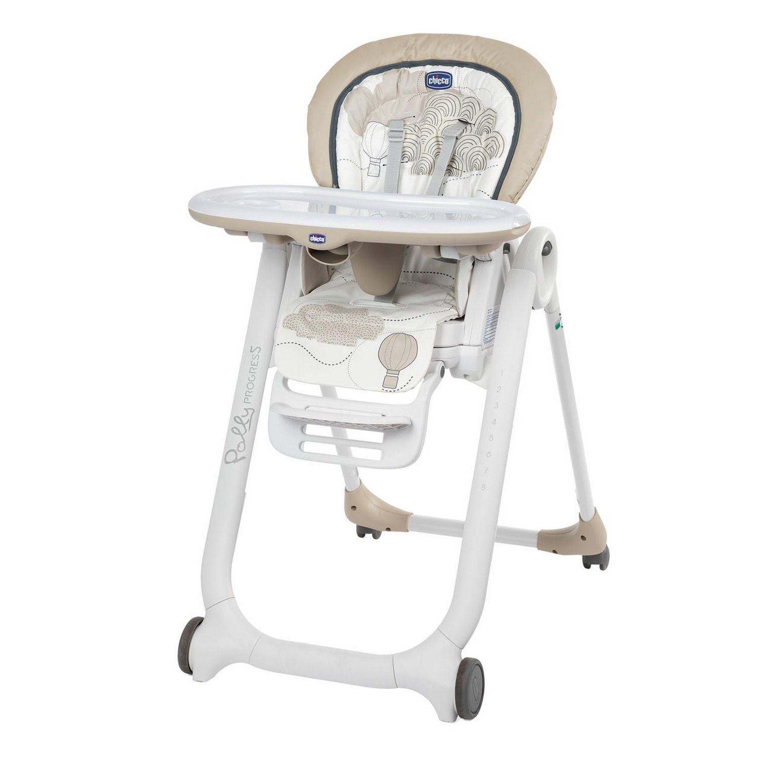 Chicco Polly Progres5 4W Mama Sandalyesi Clouds
