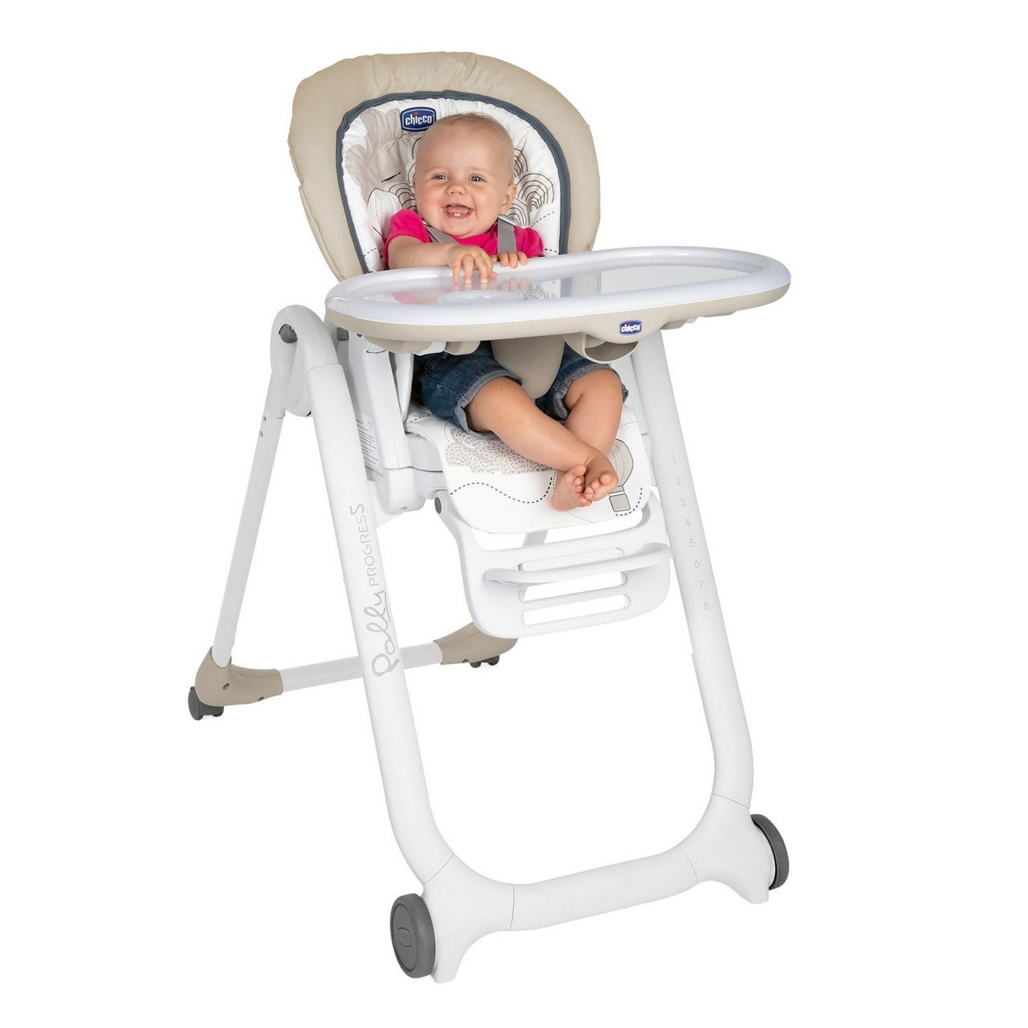 Chicco Polly Progres5 4W Mama Sandalyesi Clouds