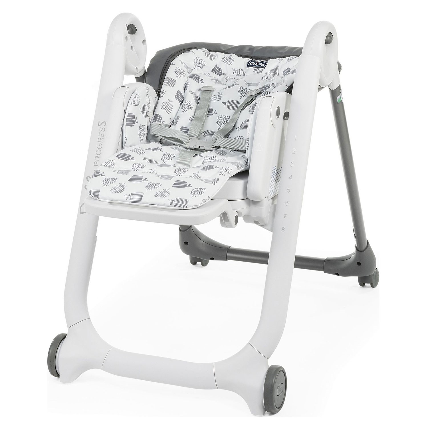 Chicco Polly Progres5 4W Mama Sandalyesi Grey