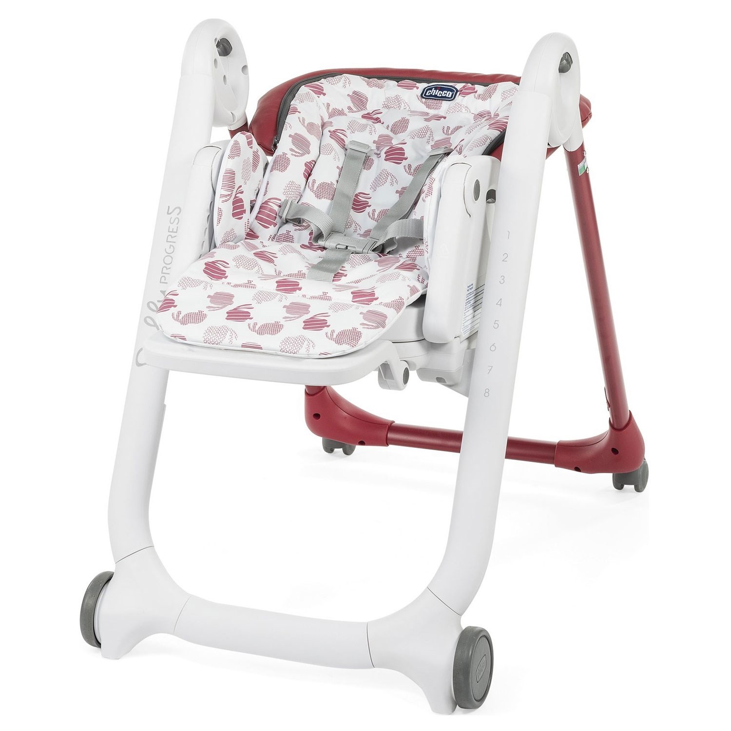 Chicco Polly Progres5 4W Mama Sandalyesi Red