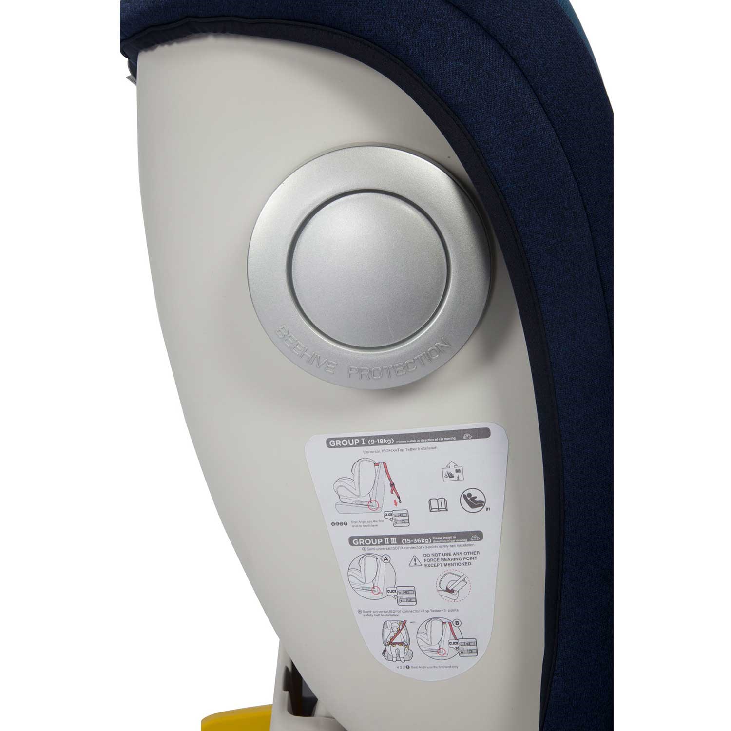 Kanz Uni Fix Oto Koltuğu 9-36 Kg Gri