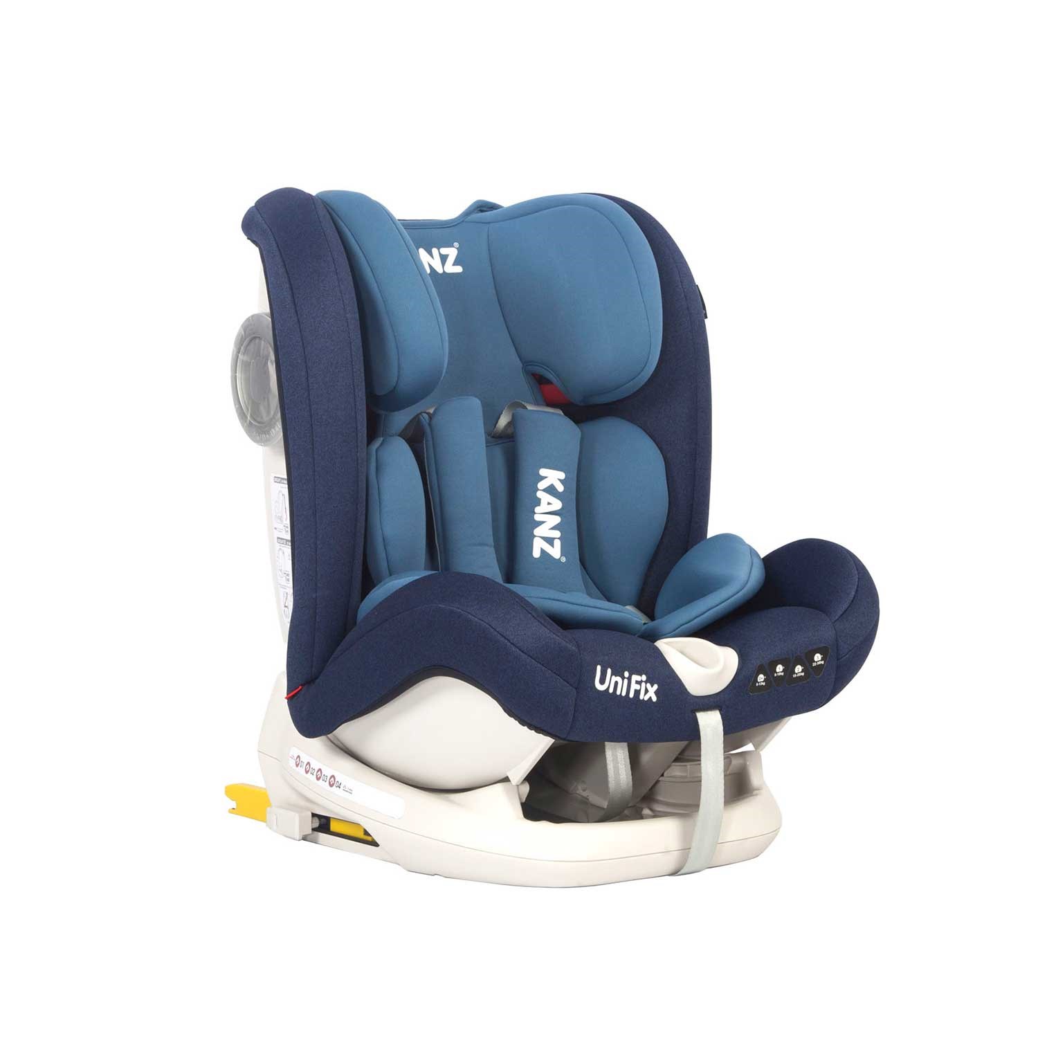 Kanz Uni Fix Oto Koltuğu 9-36 Kg Mavi