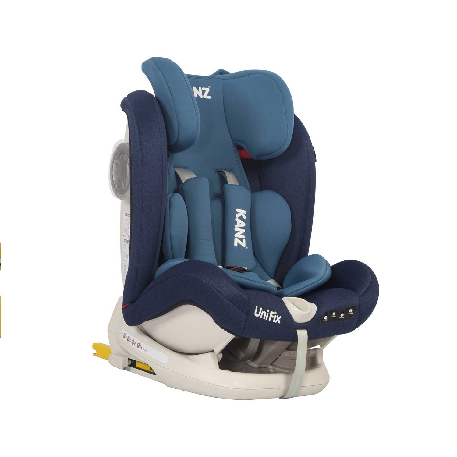 Kanz Uni Fix Oto Koltuğu 9-36 Kg Mavi