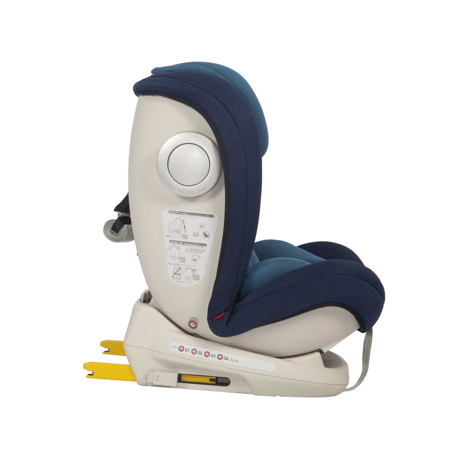 Kanz Uni Fix Oto Koltuğu 9-36 Kg Mavi