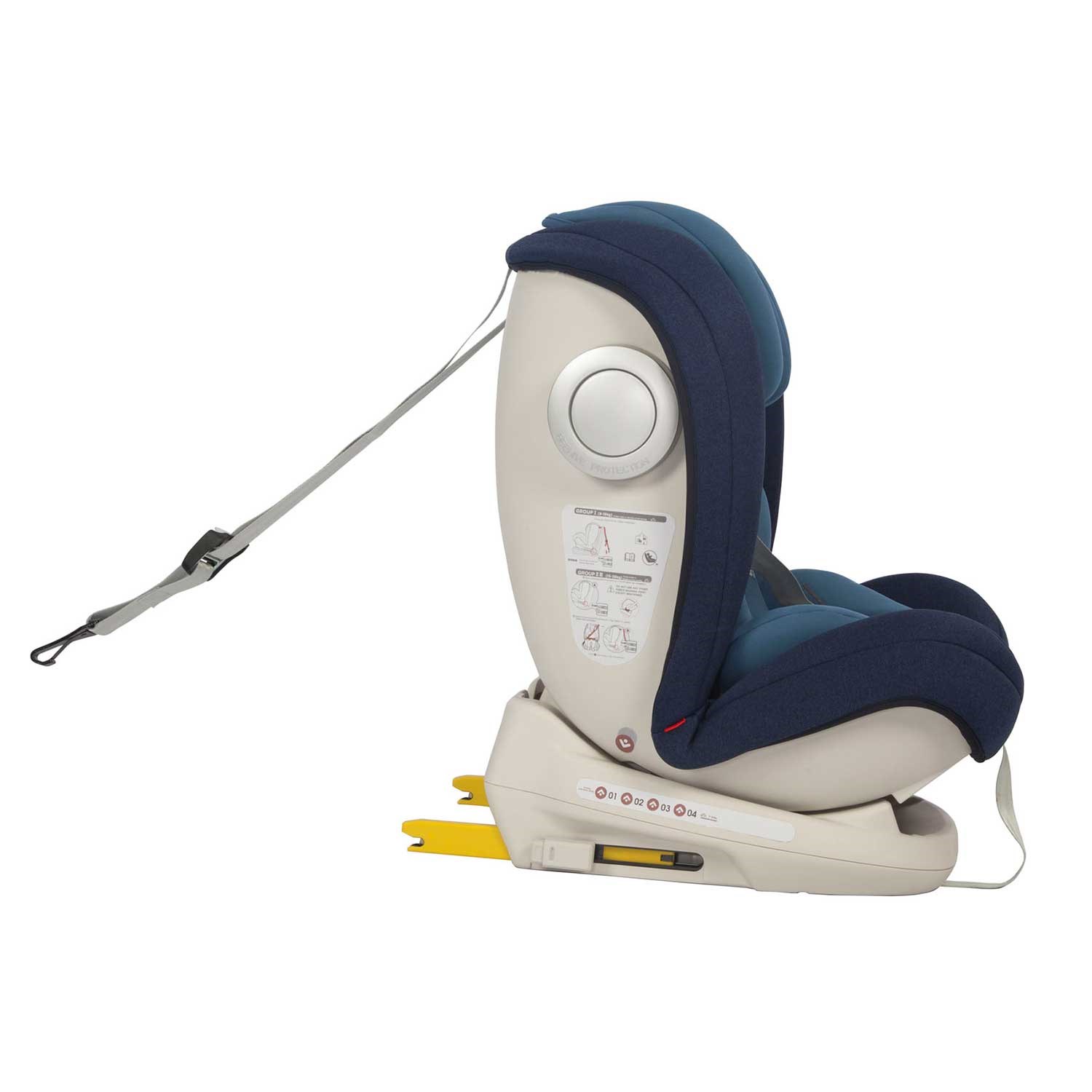 Kanz Uni Fix Oto Koltuğu 9-36 Kg Mavi