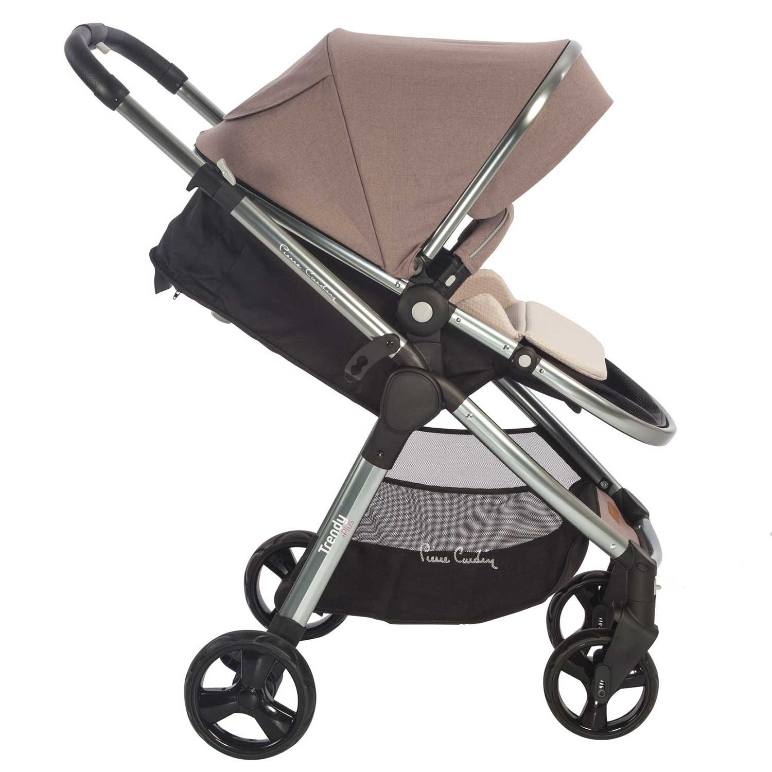 Pierre Cardin Trendy +Plus Travel Sistem Bebek Arabası Koyu Gri