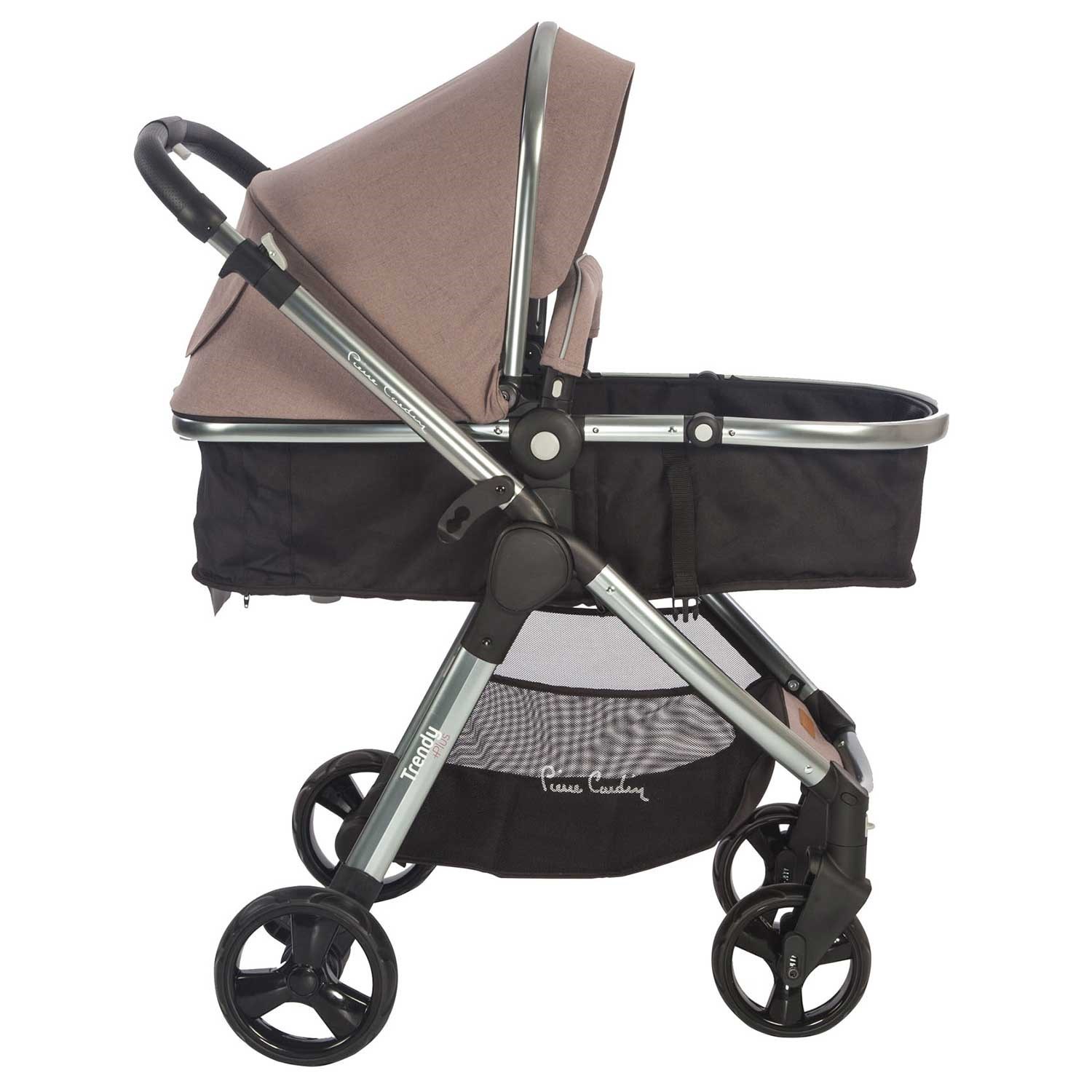 Pierre Cardin Trendy +Plus Travel Sistem Bebek Arabası Koyu Gri