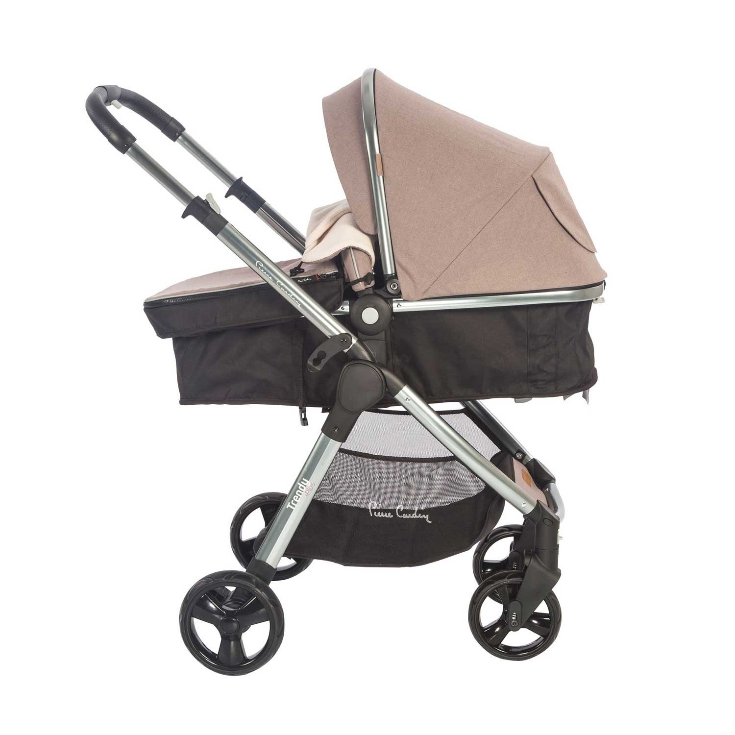 Pierre Cardin Trendy +Plus Travel Sistem Bebek Arabası Koyu Gri