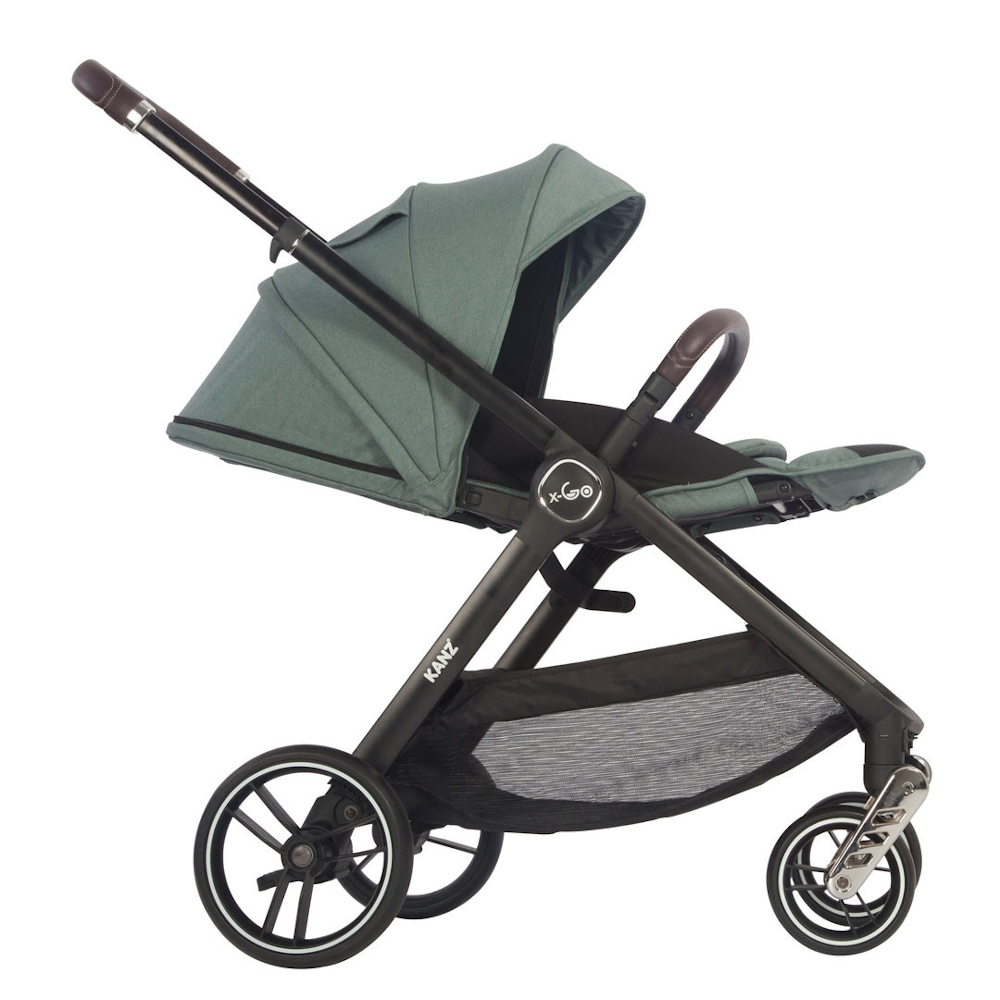 Kanz X-Go Silver Travel Sistem Bebek Arabası Yeşil