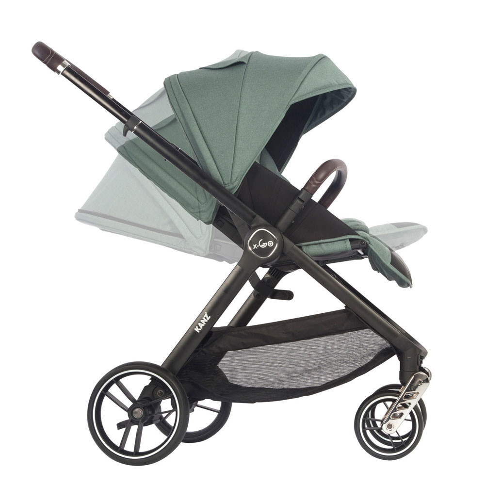 Kanz X-Go Silver Travel Sistem Bebek Arabası Yeşil