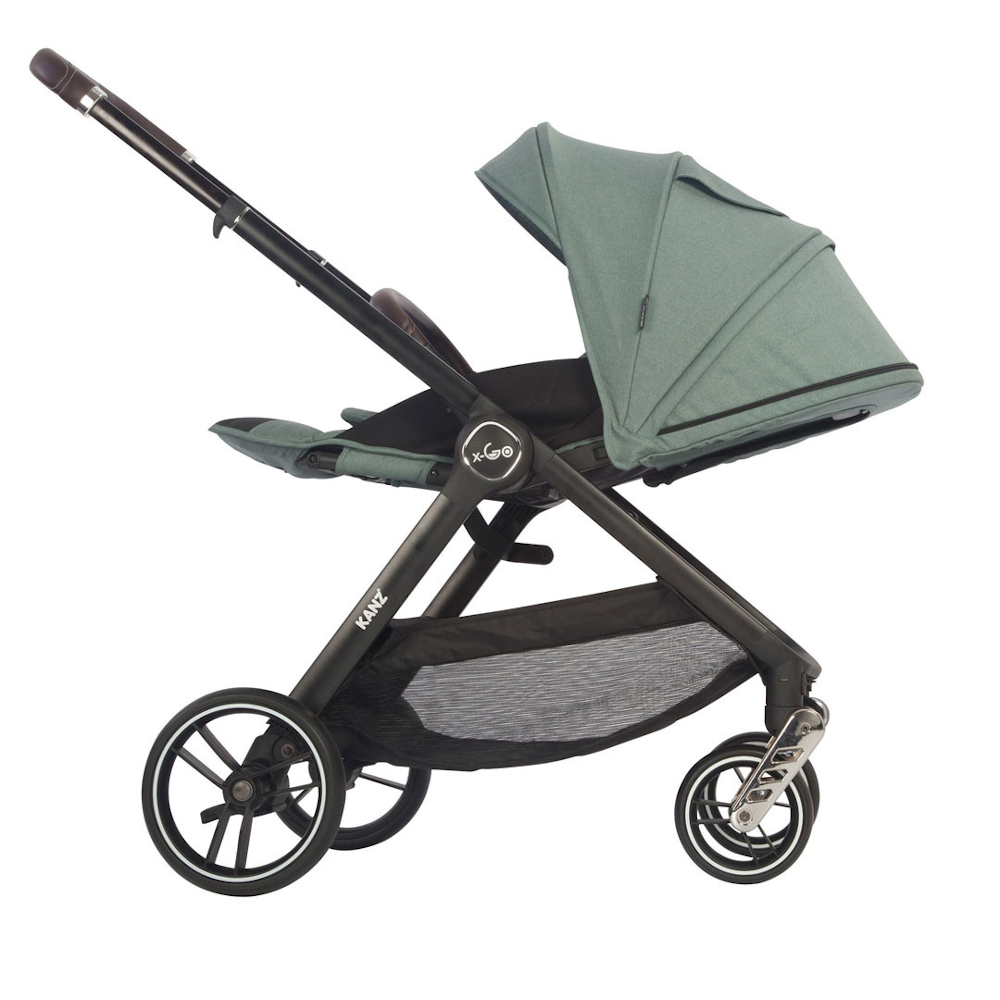 Kanz X-Go Silver Travel Sistem Bebek Arabası Yeşil
