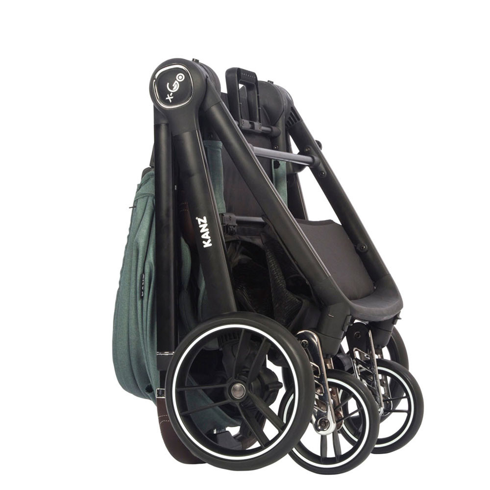 Kanz X-Go Silver Travel Sistem Bebek Arabası Yeşil