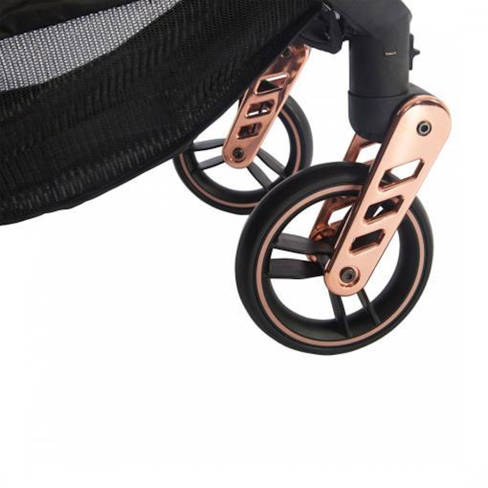 Kanz X-Go Rose Gold Travel Sistem Bebek Arabası Gri