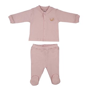 Bebengo Arılı 2'li Bebek Takımı TKU5006 Pembe