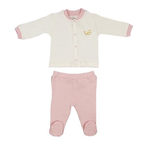 Bebengo Patikli 2'li Bebek Takımı TKU5010 Pembe
