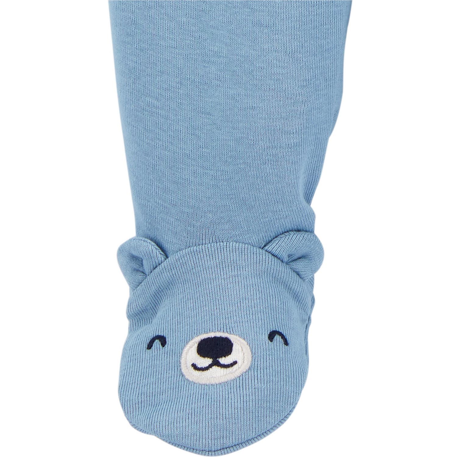 Carter's Layette 2'li Patikli Bebek Pantolonu 1I733710 Mavi