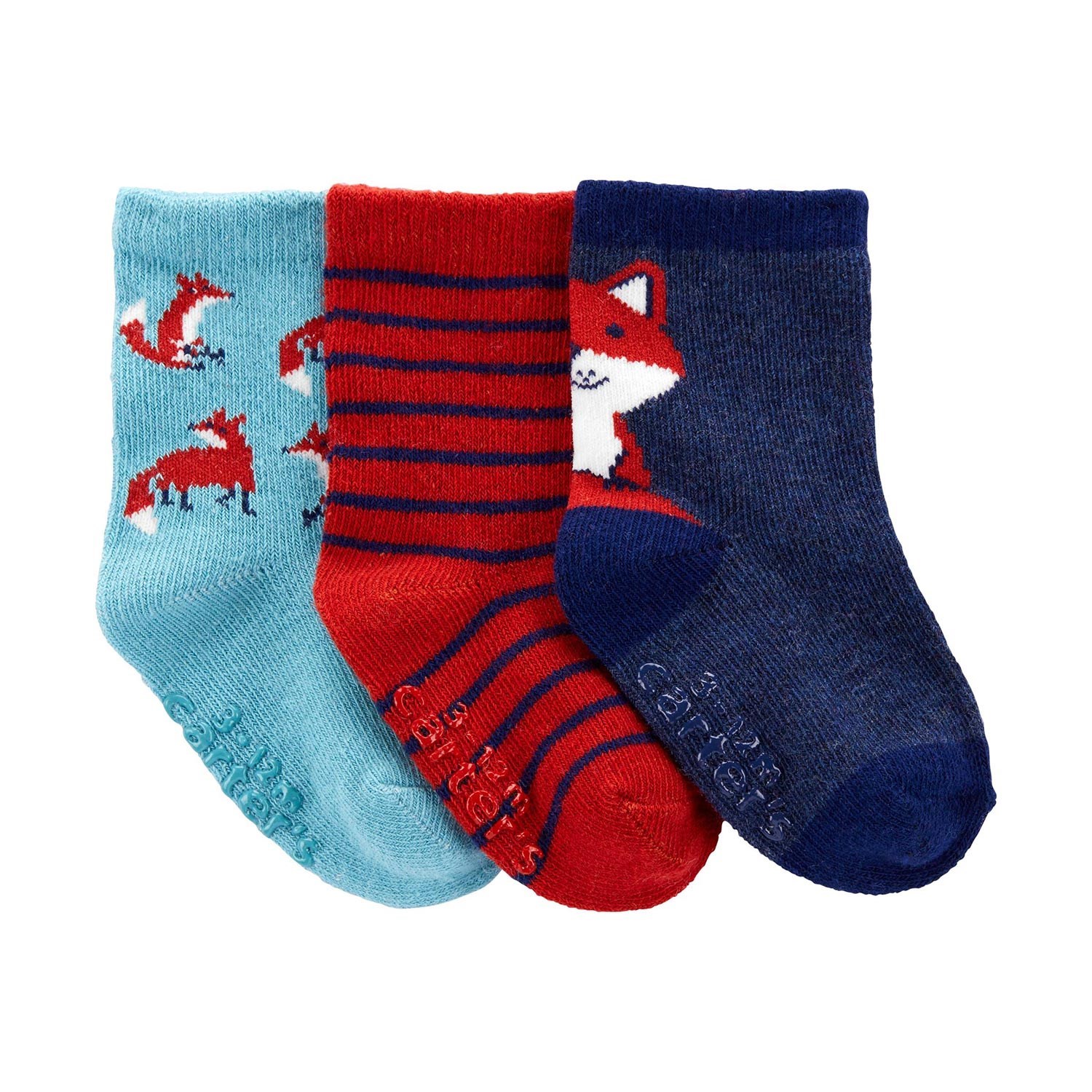 Carter's 3'lü Bebek Çorabı 1I985510 Çok Renkli