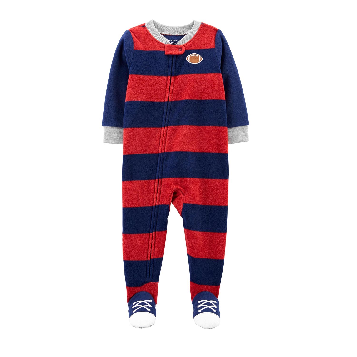 Carter's Polar Pijama Bebek  Tulumu 1J187710 Kırmızı-Lacivert