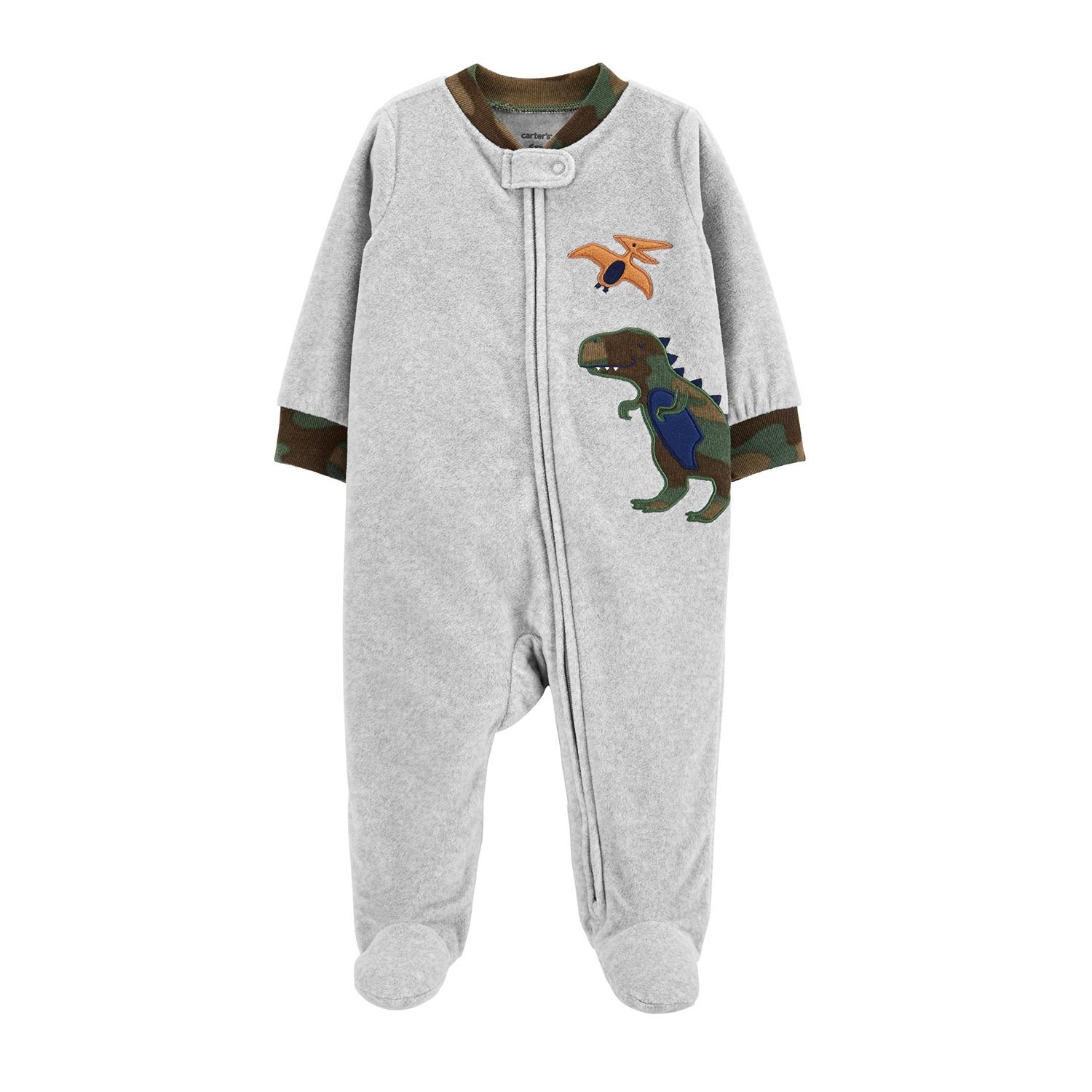 Carter�s Patikli Polar Bebek Tulumu 1J188110 Gri Fiyatı