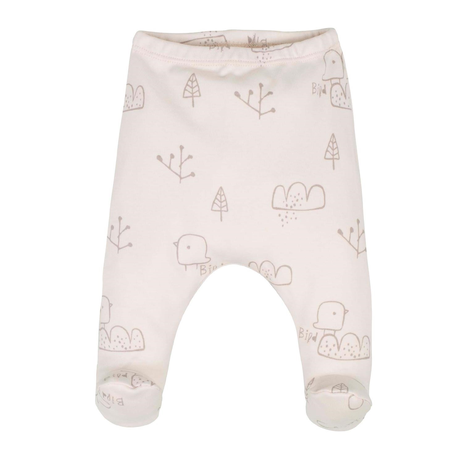 İdilbaby Organik Zıbın Bebek Takımı 13968 Ekru