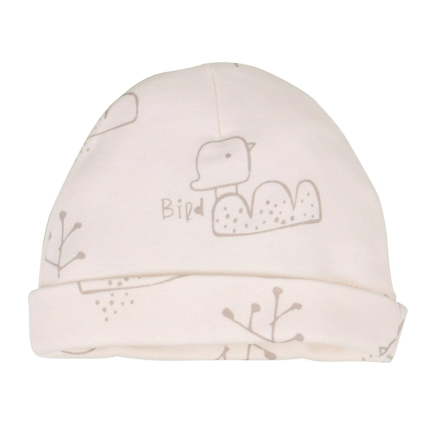 İdilbaby Organik Zıbın Bebek Takımı 13968 Ekru