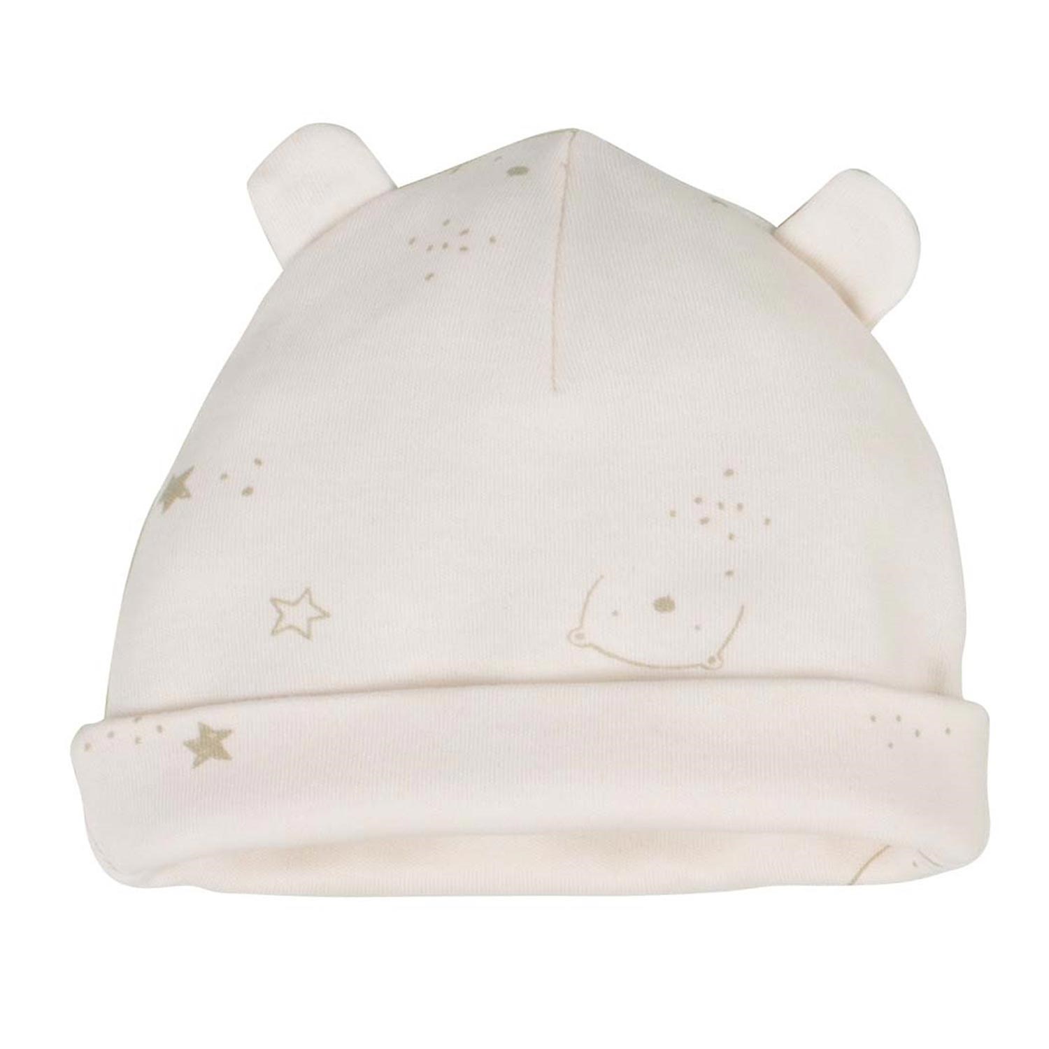 İdilbaby Organik Zıbın Bebek Takımı 13977 Ekru