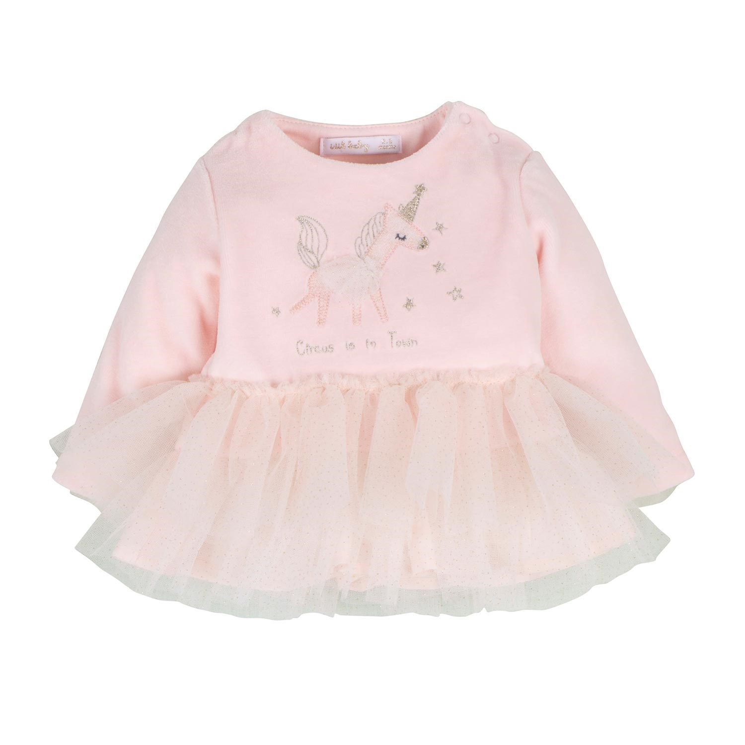 İdilbaby Unicorn 3'lü Bebek Takımı 14137 Somon