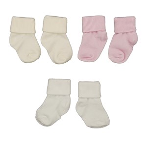 İdilbaby 3'lü Bebek Çorabı 14189 Pembe