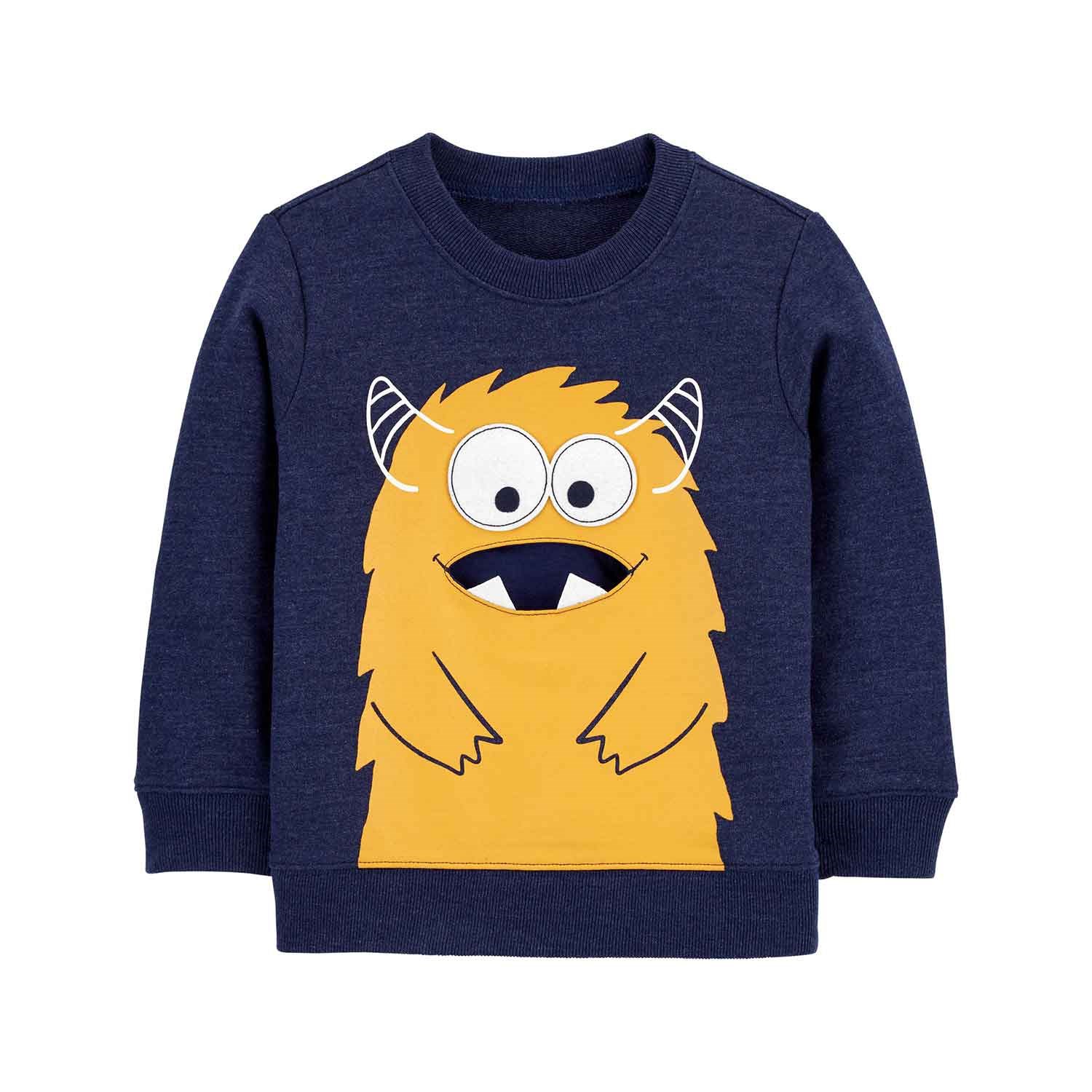 Carter's Monster Çocuk Eşofman Üstü 2J208010 Lacivert