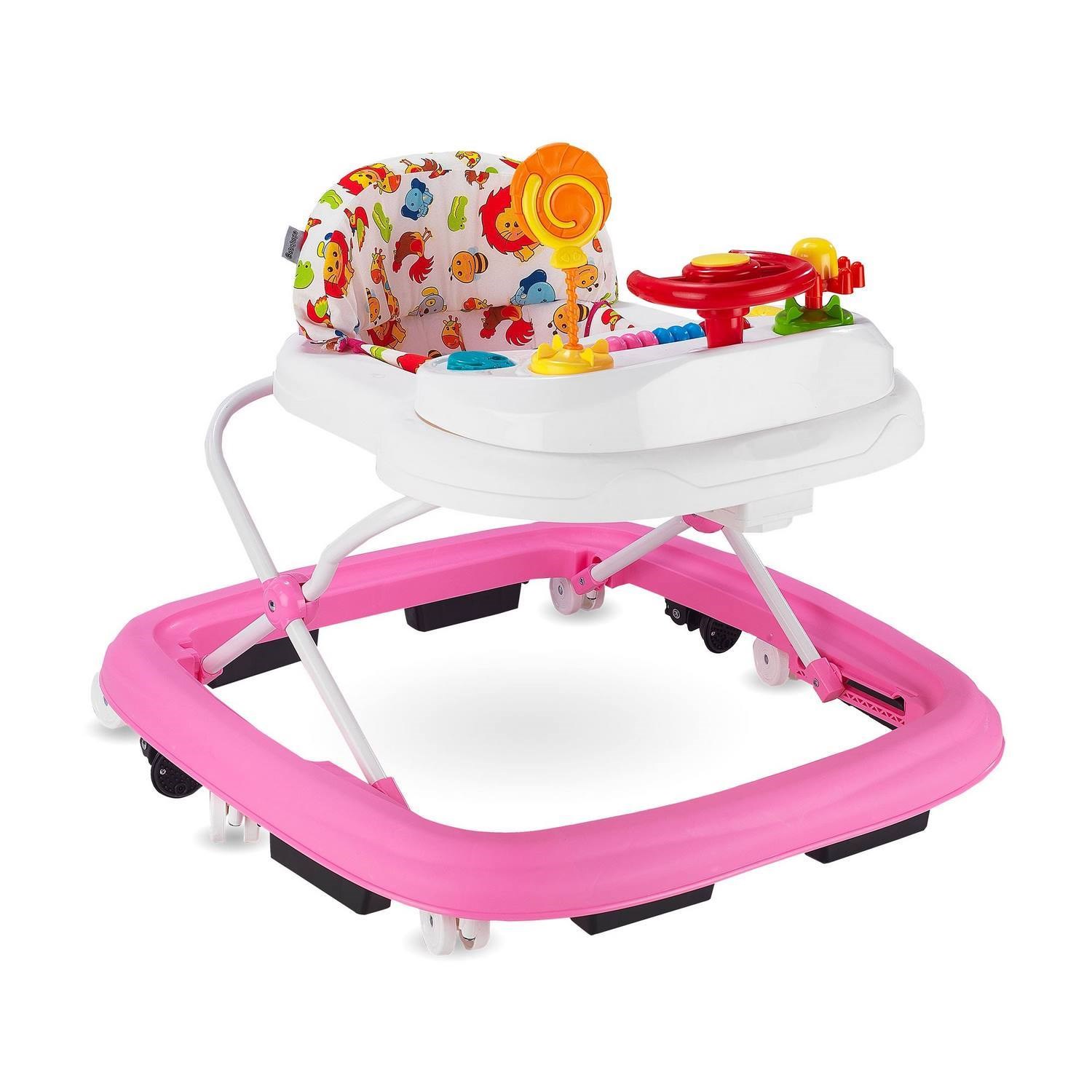 Babyhope Lüks Oyuncaklı Yürüteç 217 Pembe