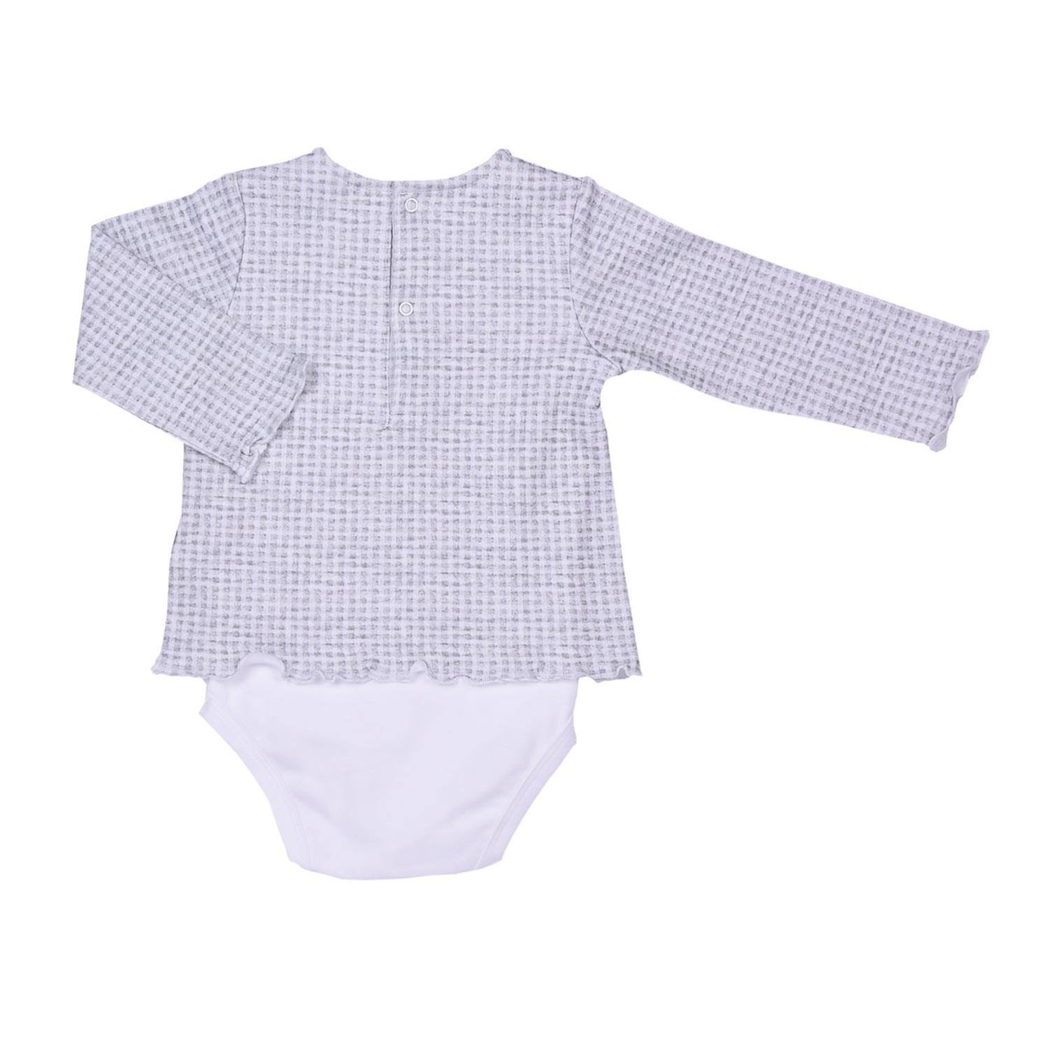 KitiKate Organik Uni Bebek Body S79692 Beyaz