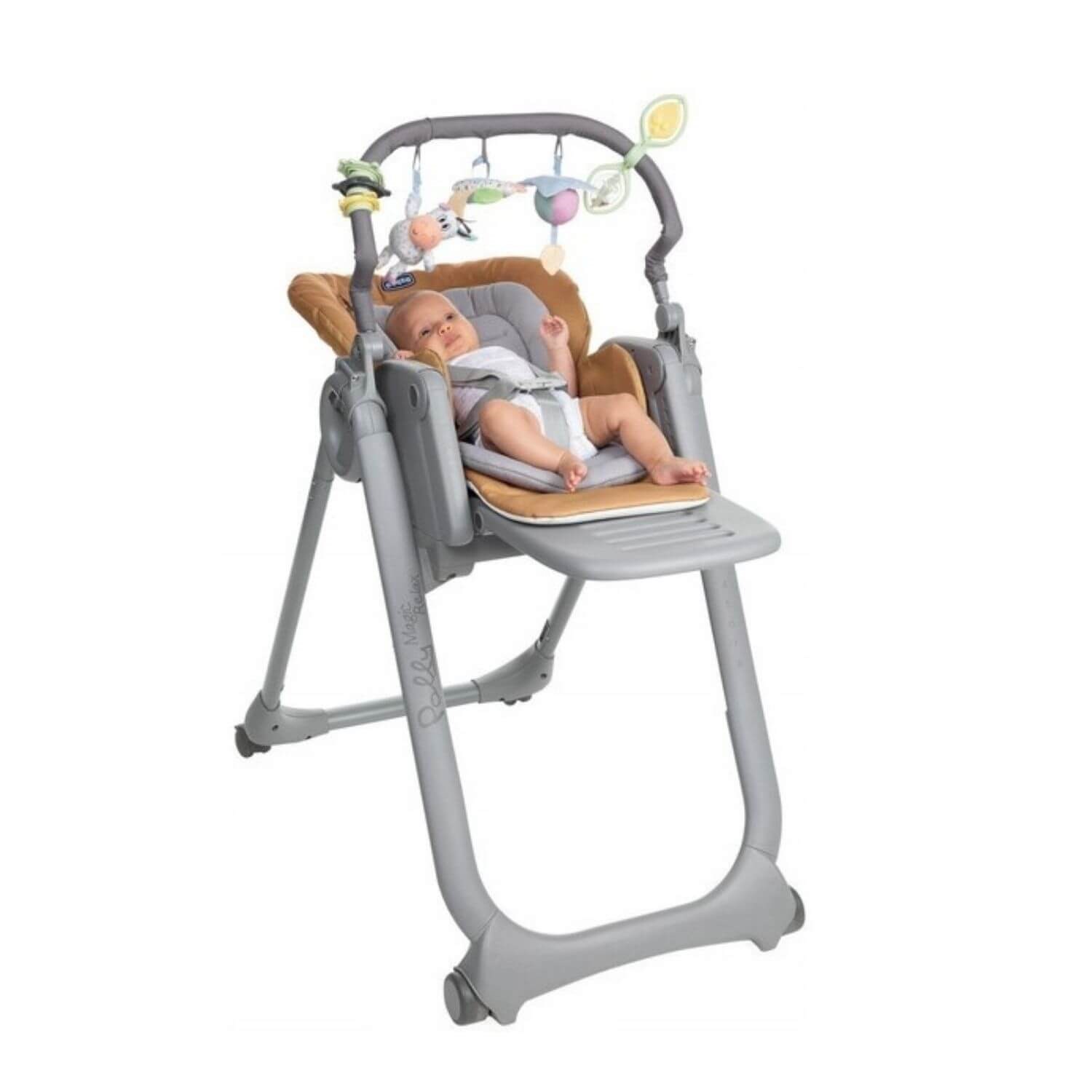 Chicco Polly Magic Relax Bebek Mama Sandalyesi Almond