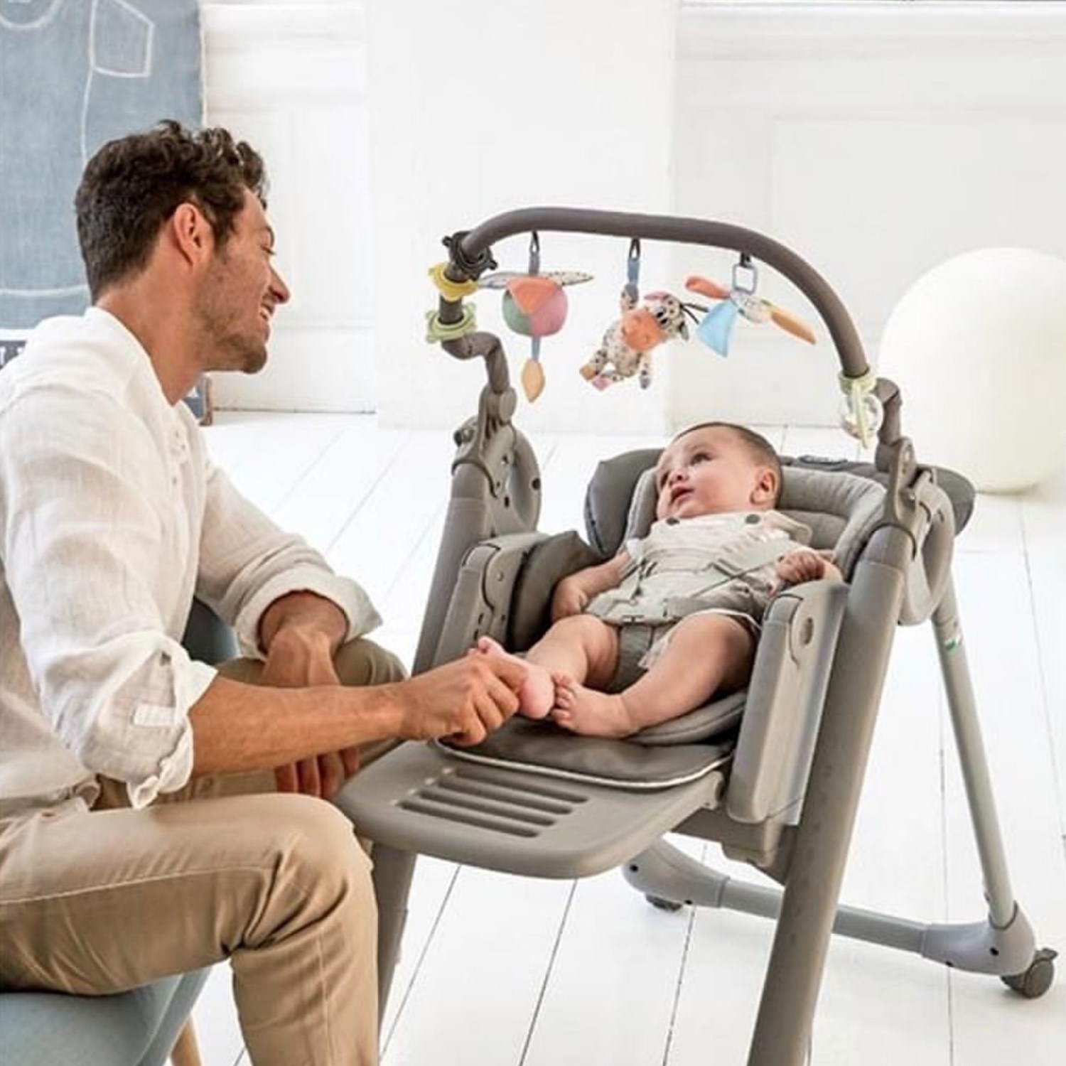 Chicco Polly Magic Relax Bebek Mama Sandalyesi Blue Passion