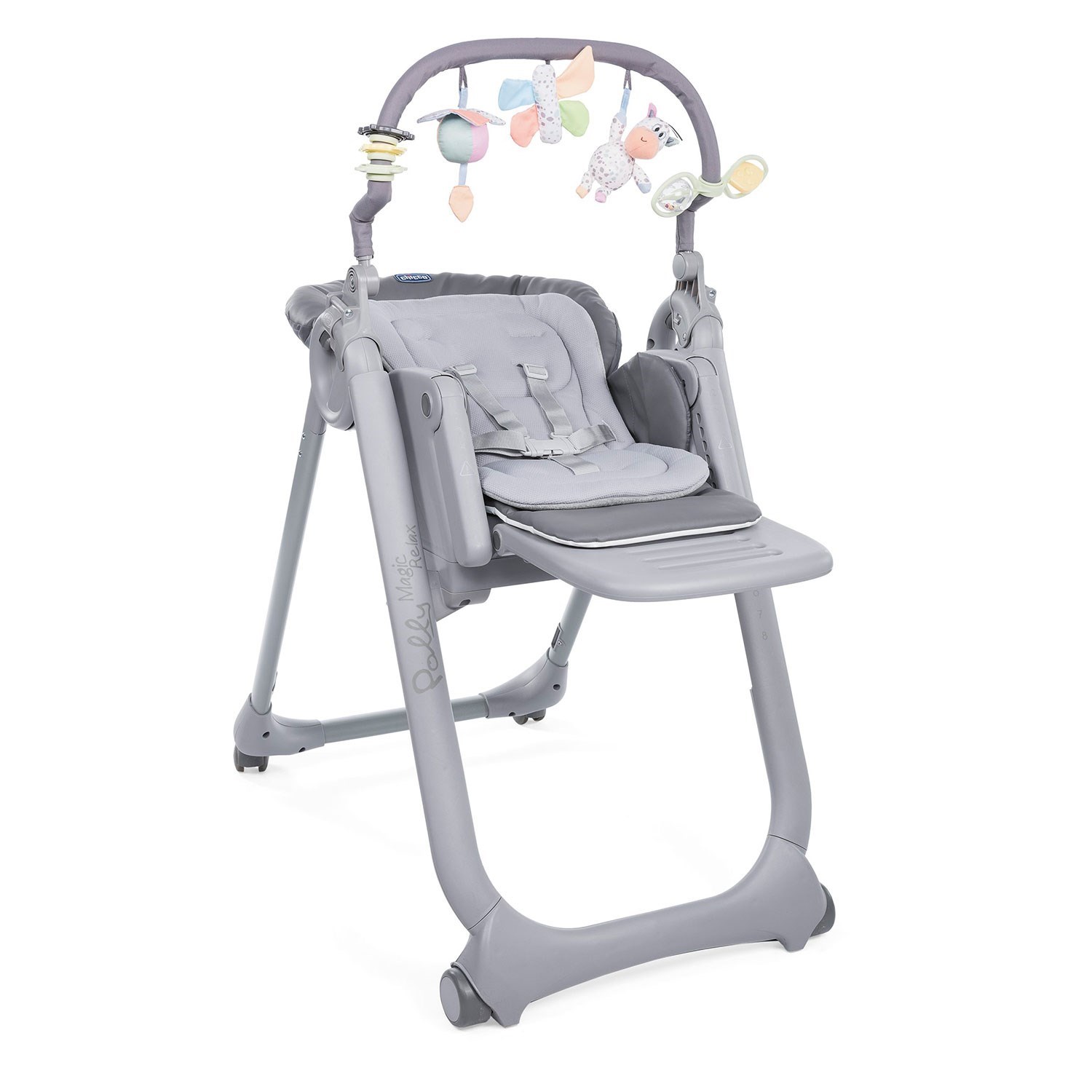 Chicco Polly Magic Relax Bebek Mama Sandalyesi Graphite