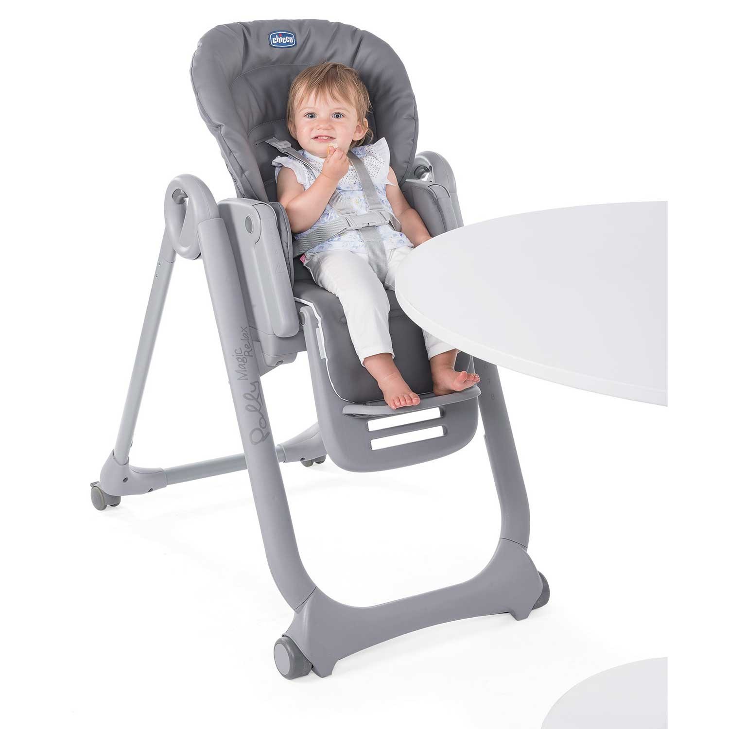 Chicco Polly Magic Relax Bebek Mama Sandalyesi Graphite