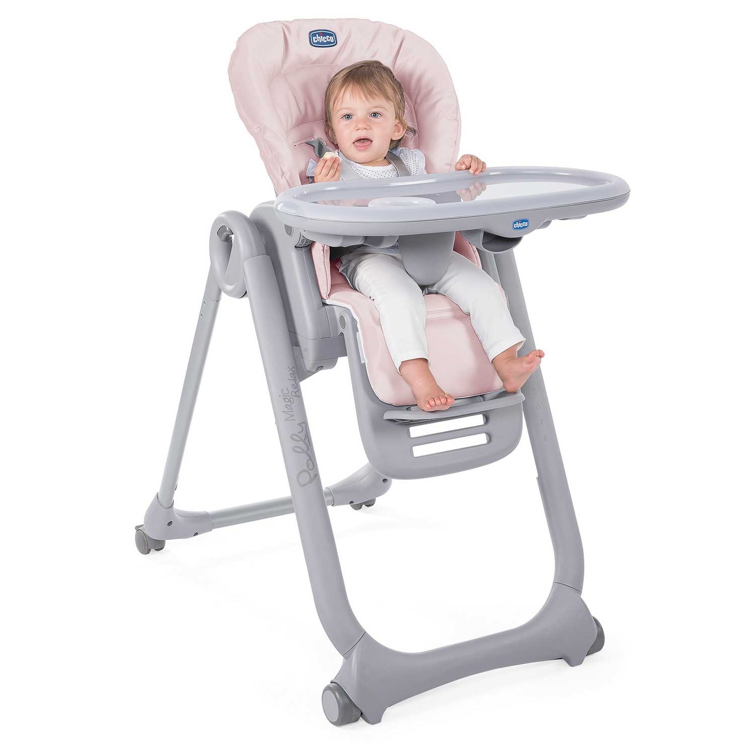 Chicco Polly Magic Relax Bebek Mama Sandalyesi Paradise Pink