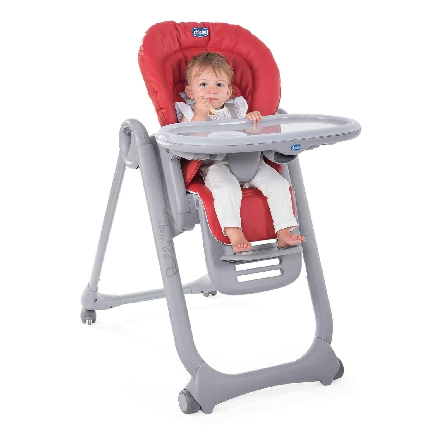Chicco Polly Magic Relax Bebek Mama Sandalyesi Scarlet