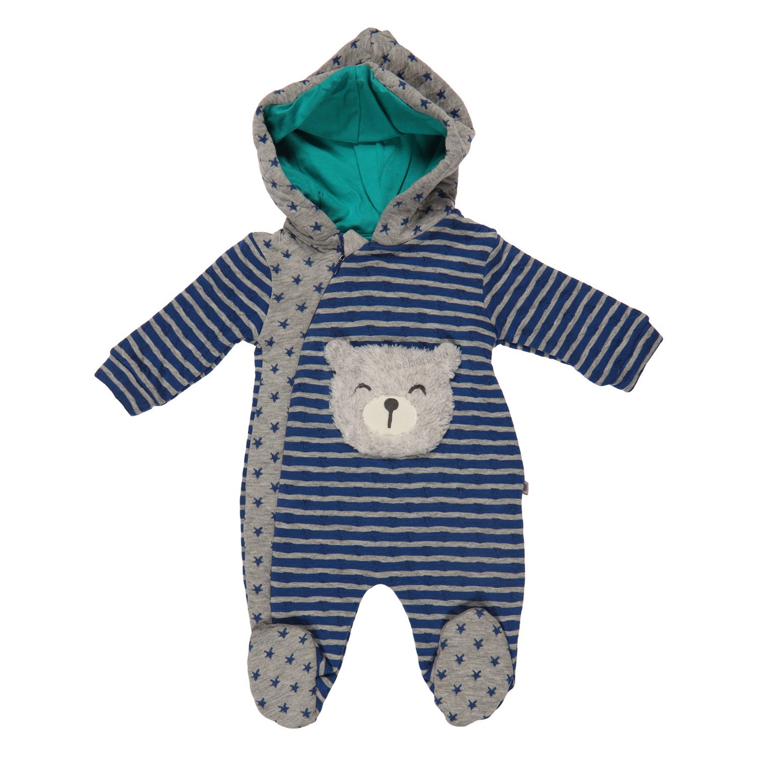 Mymio Süpriz Ayı Kapşonlu Bebek Tulumu 2824 Saks Fiyatı