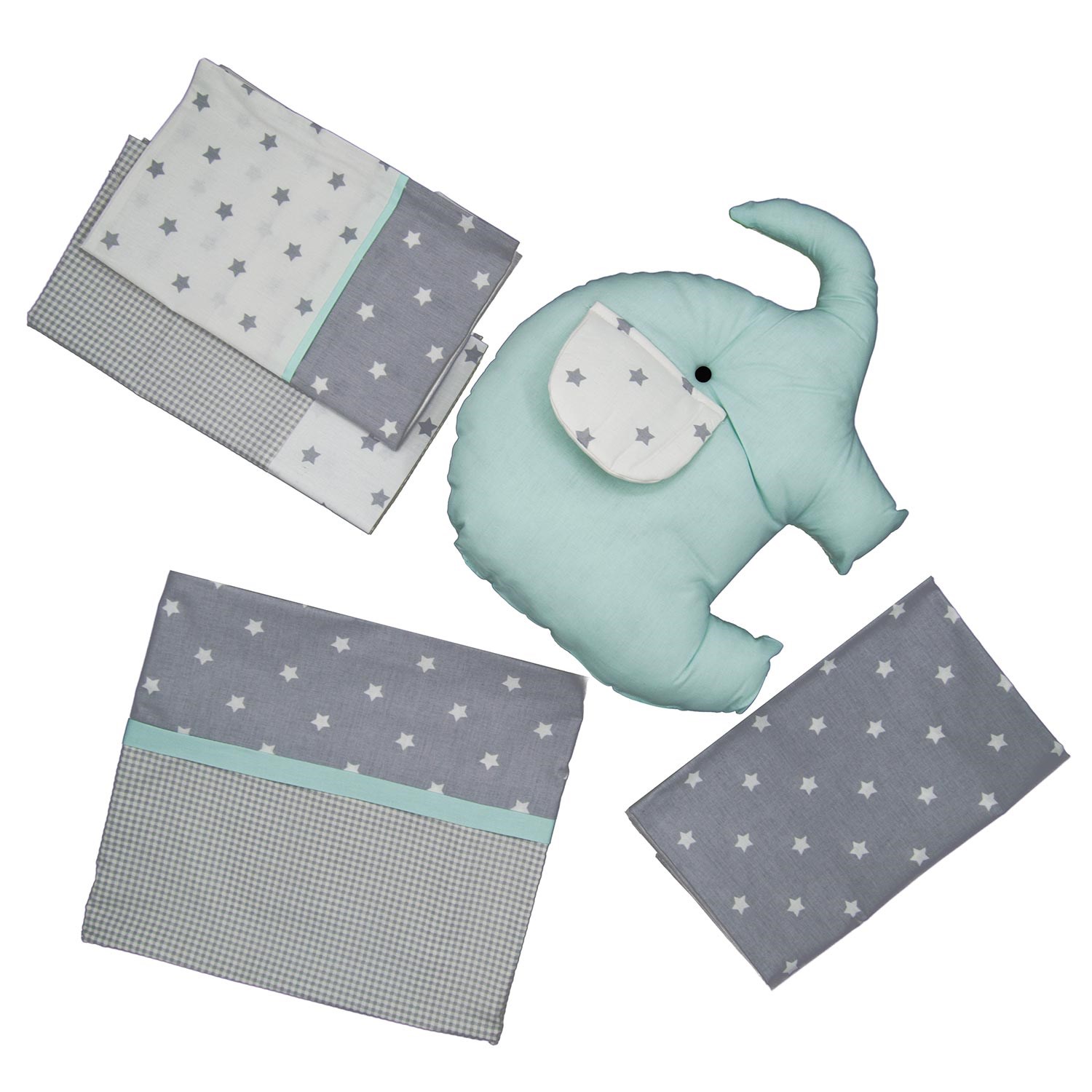 My Baby Home Oyuncaklı Bebek Nevresim Takımı Mint