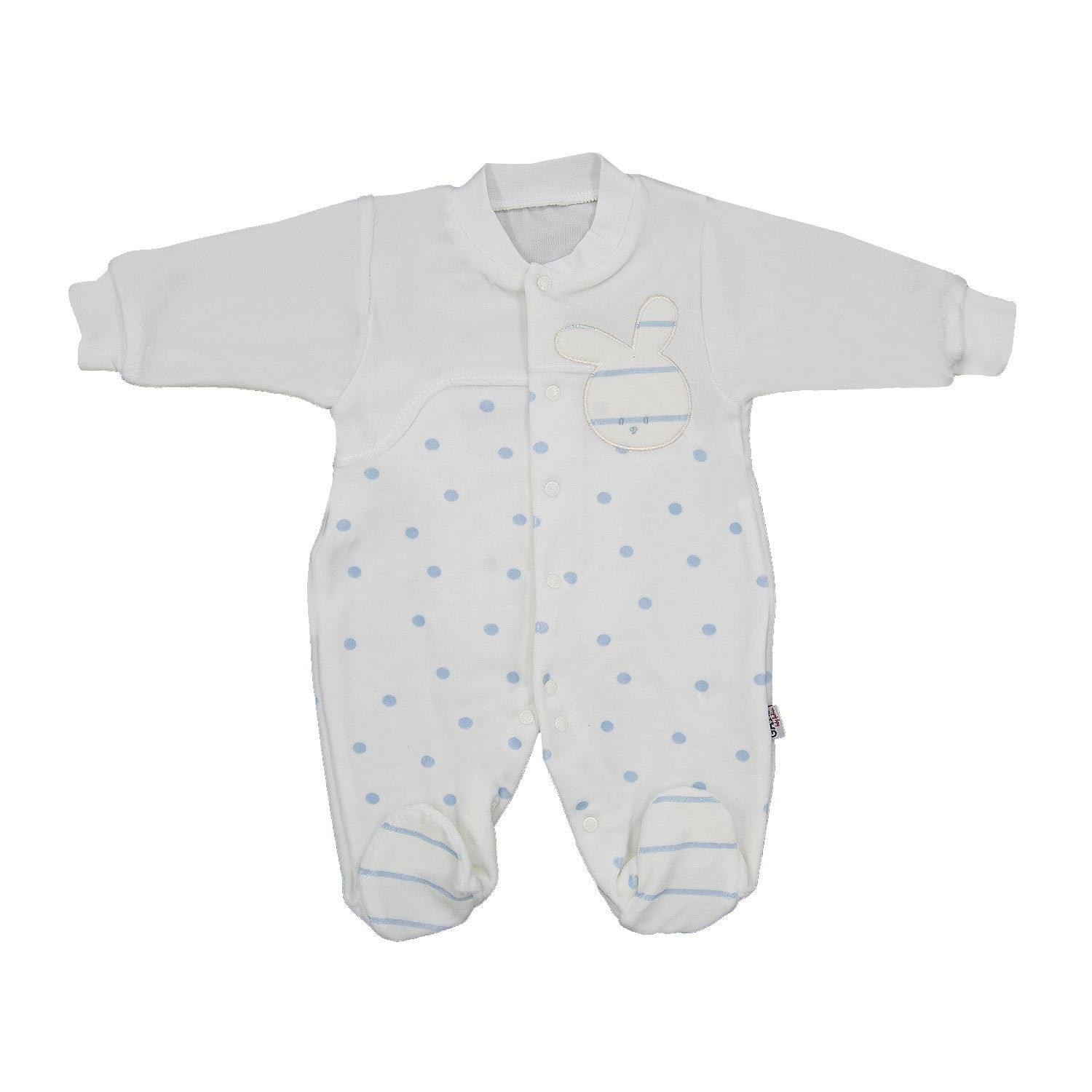 Gaye Bebe Patikli Bebek Tulumu 2154 Mavi