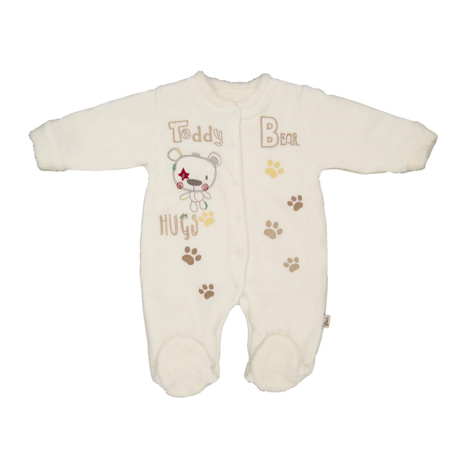 Flexi Baby Jumpsuit Bebek Tulumu 214097 Krem