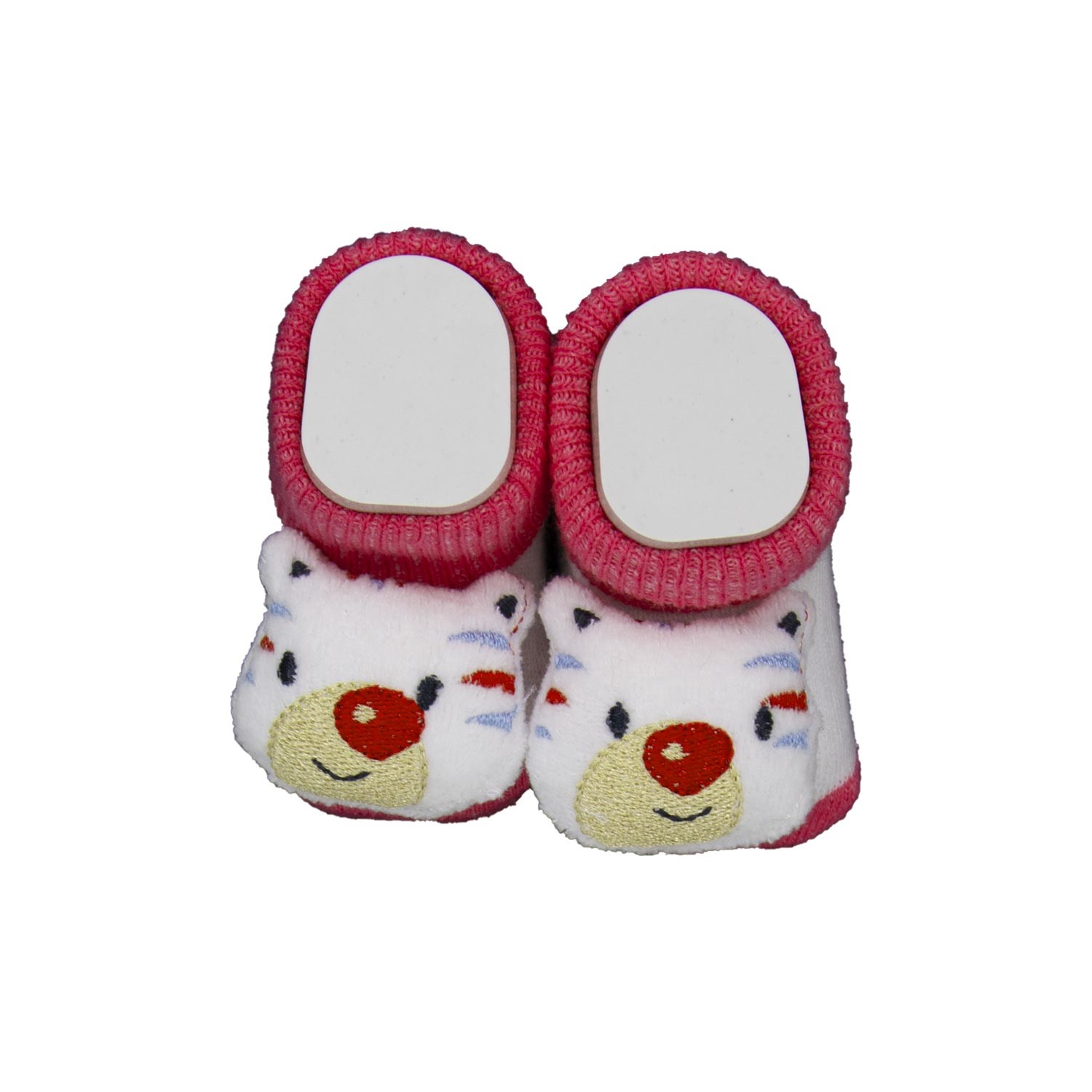 Minidamla Oyuncaklı Soket Bebek Çorap 0-3 Ay 42425 Kırmızı