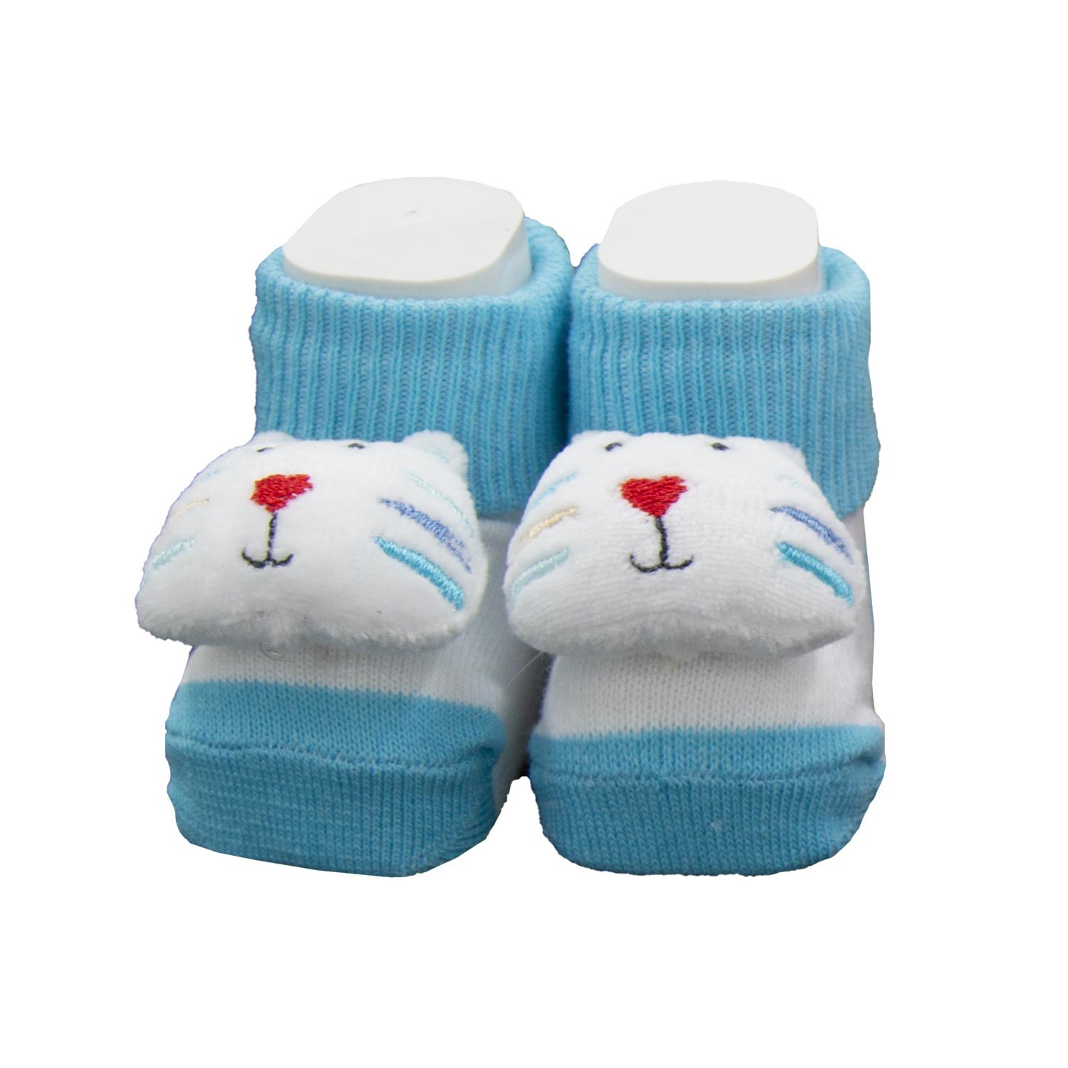 Minidamla Oyuncaklı Soket Bebek Çorap 0-3 Ay 42425 Turkuaz