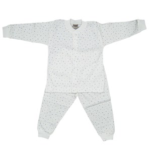 Sebi Bebe Kartanesi Bebek Pijama Takımı 2413 Krem