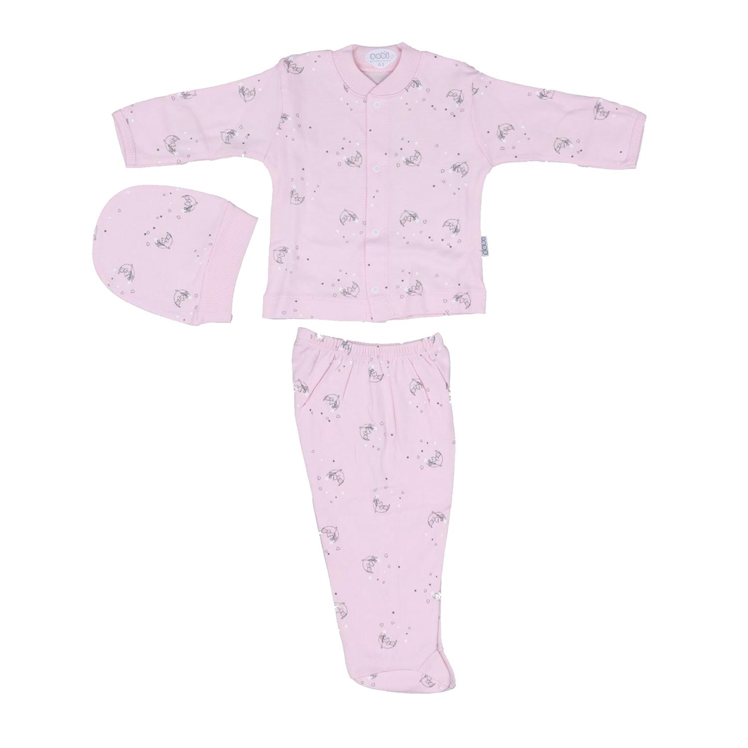 Sebi Bebe Bebek Pijama Takımı 2256 Pembe