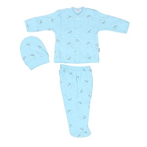 Sebi Bebe Bebek Pijama Takımı 2256 Turkuaz