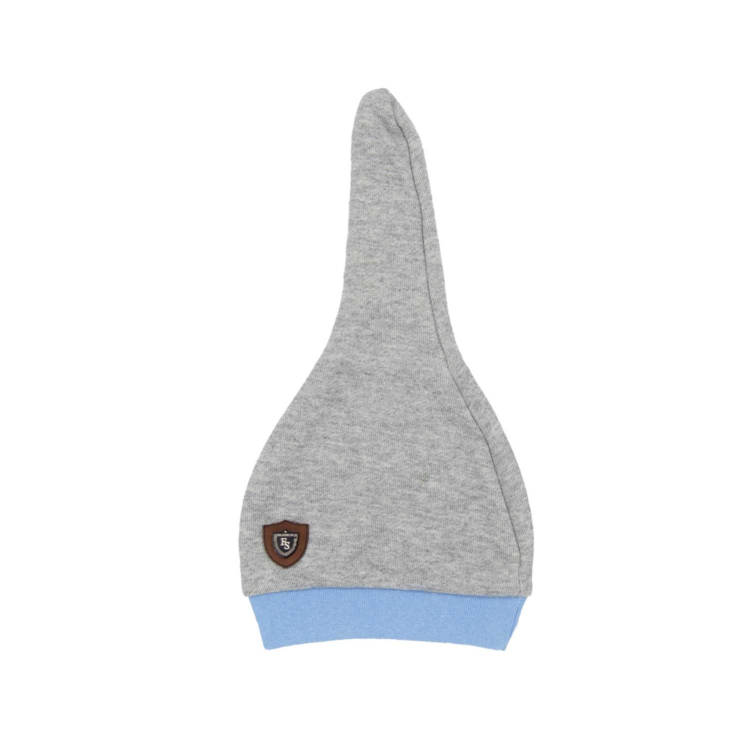 Sebi Bebe Bebek Şapkası 9517 Gri-Mavi