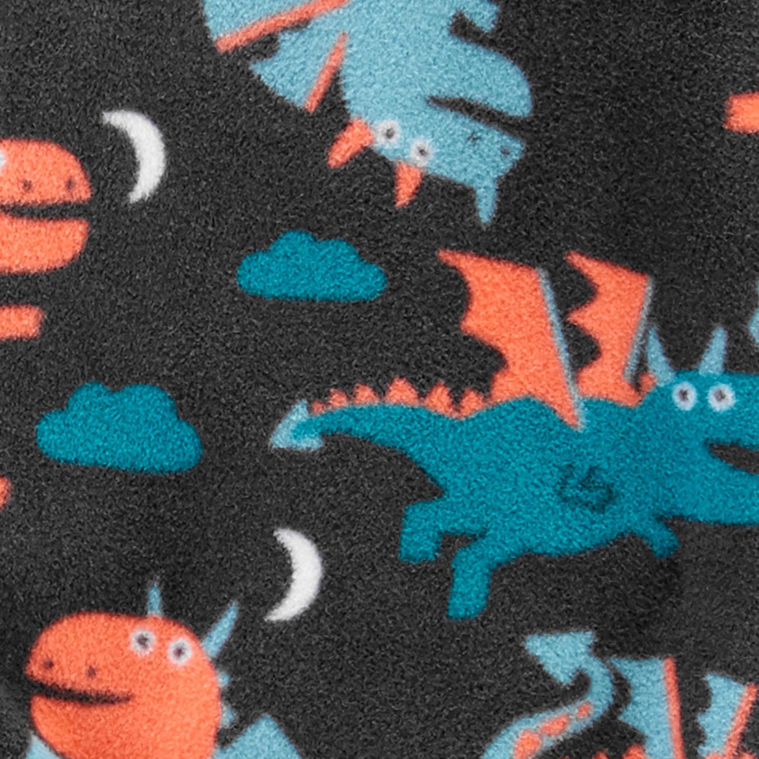 Carter's Patikli Polar Çocuk Pijama Tulumu Lacivert