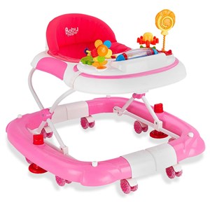 BabyHope 212 Royal Bebek Yürüteci Pembe