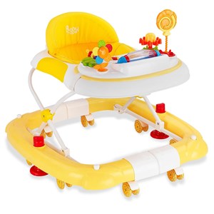 BabyHope 212 Royal Bebek Yürüteci Sarı